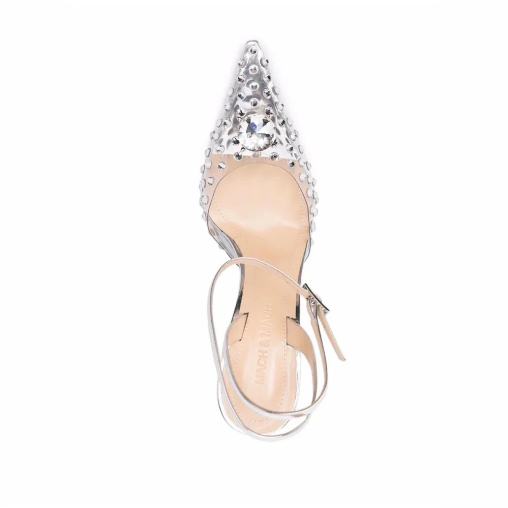 SOLD Mach & Mach Double Diamond Heels - Picture 4 of 9